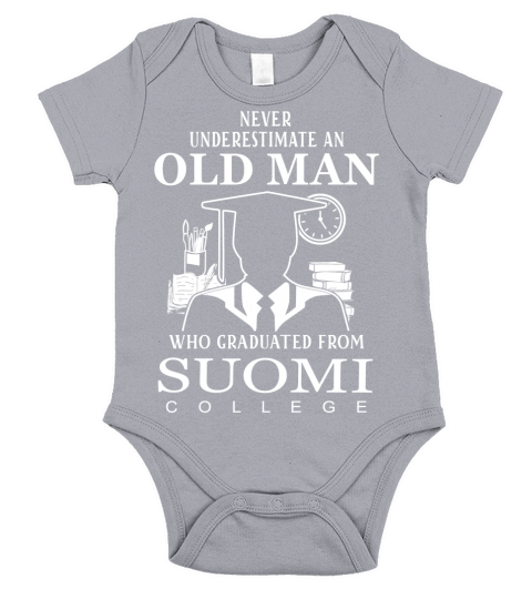 Suomi College Short Sleeve Baby One-Piece