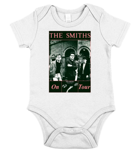 Vintage The Smiths On Tour Short Sleeve Baby One-Piece