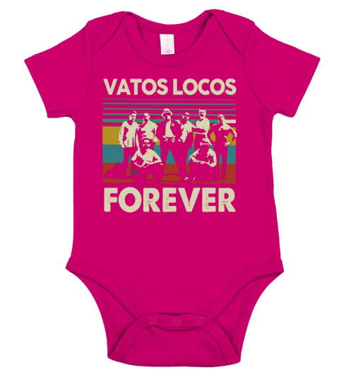 Vintage Vatos Locos Forever shirt Short Sleeve Baby One-Piece