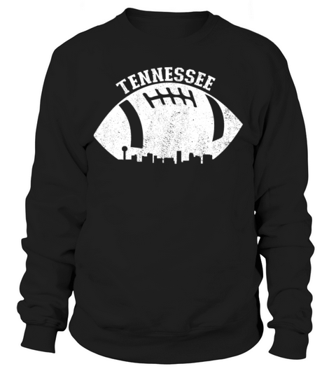 Knoxville Skyline Football Fan Vintage Tennessee Sweatshirt Unisex