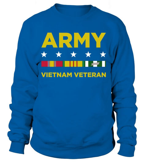 Mens Vietnam Veteran Shirt - Army Sweatshirt Unisex