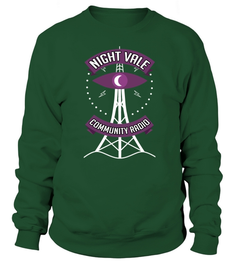 Night Vale Community Radio Sweatshirt Unisex