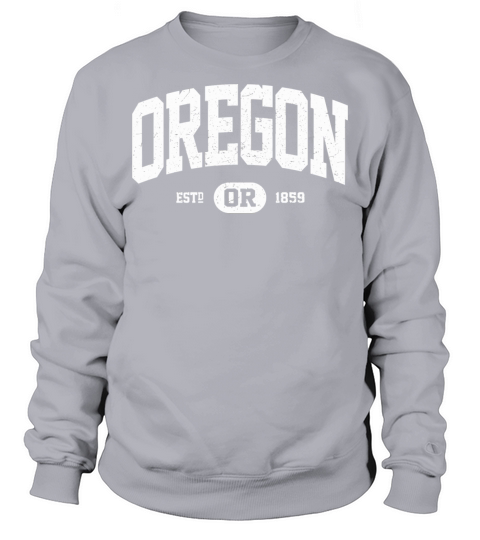Oregon Retro Vintage Oregon Or Sweatshirt Unisex