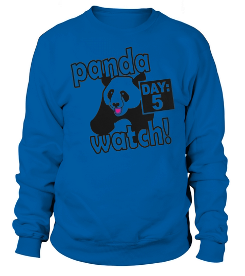 Panda watch design, inspired by Anchorman Sweatshirt Unisex