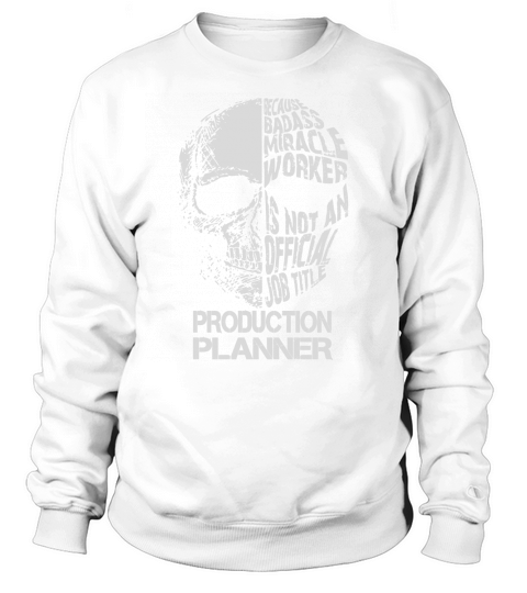 PRODUCTION PLANNER Bada Skull Sweatshirt Unisex