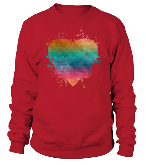 RainbowHeart SUMMER Sweatshirt Unisex