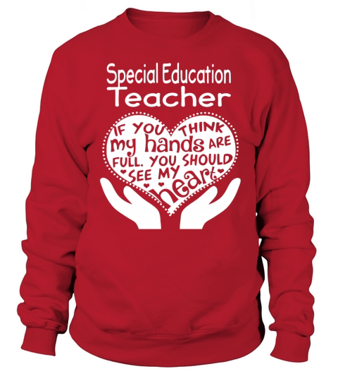 Special Education Teacher FFull Hand Sweatshirt Unisex
