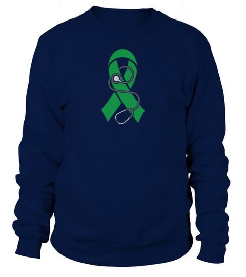 Stethoscope-Biliary Atresia Awareness Ribbon Shirt Sweatshirt Unisex