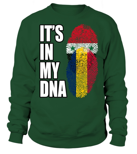 Syrian And Chadian Vintage Heritage DNA Flag Sweatshirt Unisex