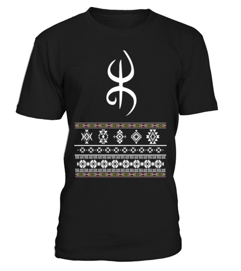 amazigh yaz symbol with amazigh tattoo decoration T-Shirt Unisex