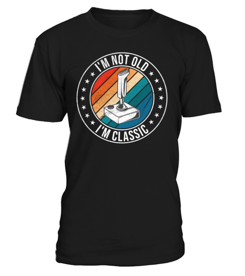 Im Not Old Im Classic Vintage PC Games Joystick T-Shirt Unisex