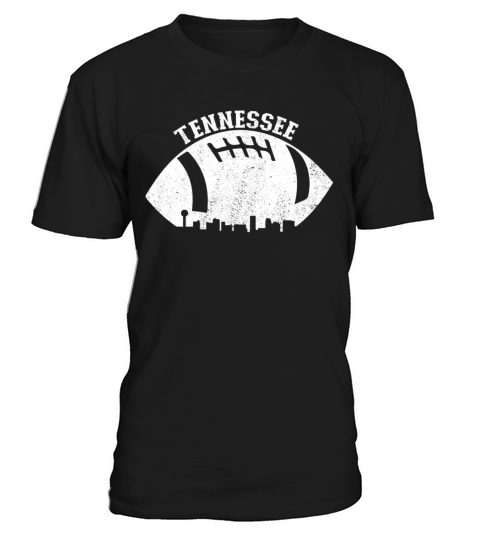 Knoxville Skyline Football Fan Vintage Tennessee T-Shirt Unisex