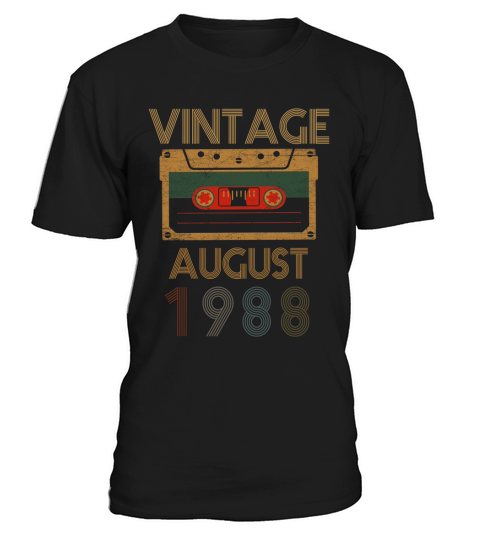 Vintage august  1988 T-Shirt Unisex