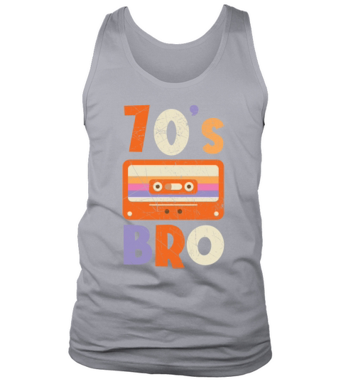 70s Bro 1970 Vintage Seventies Party 1970s Tank Top Unisex