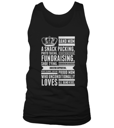 Band Mom T-Shirt Tank Top Unisex