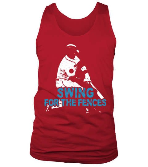 Baseball Fan Vintage Batter Swing Tank Top Unisex