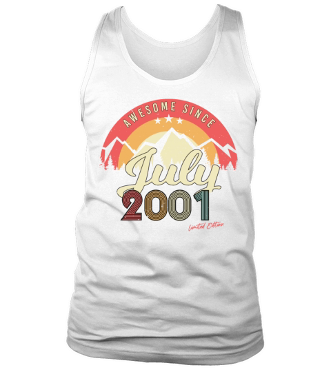 Birth Month July 2001 Tank Top Unisex