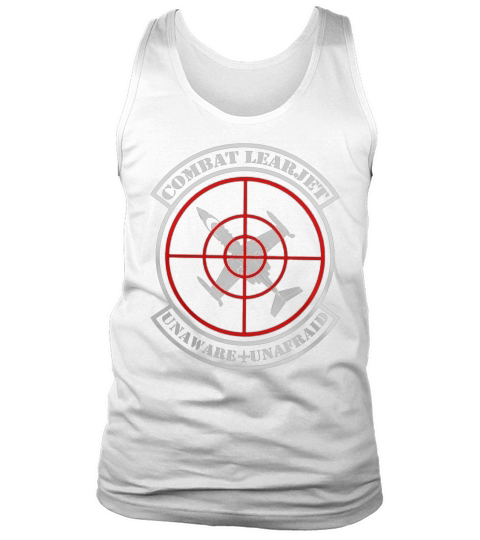 Combat Learjet Flugzeug T-Shirt Tank Top Unisex