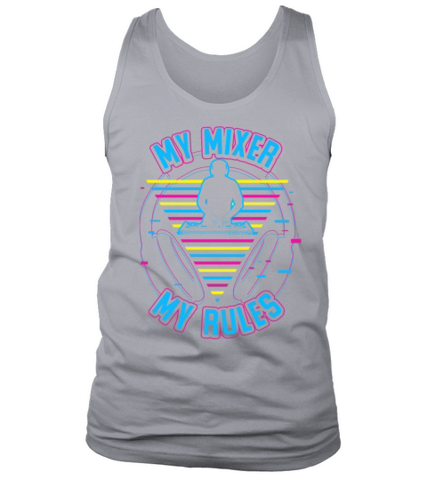 DJ Gift Music Discjockey Disco Techno Rave Tank Top Unisex