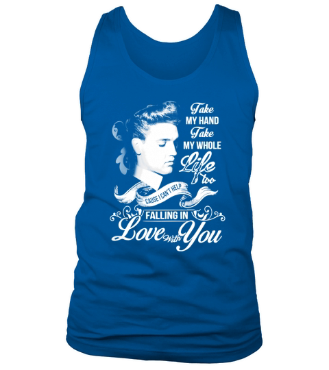 Elvis Presley - Cant Help Falling In Love Tank Top Unisex