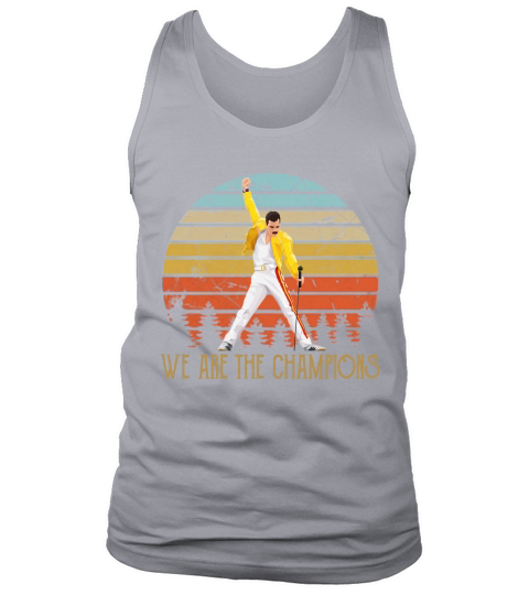 Freddie Mercurys We Are The Champion Vintage shirt Tank Top Unisex