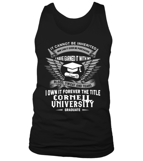 I Own It Forever The Title Cornell University Graduate 2020 Tank Top Unisex