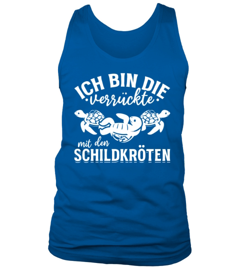 Im The Crazy One With The Turtles Turtle Lover Tank Top Unisex