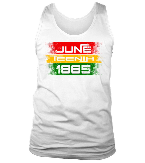 Juneteenth 1865 - African American - Black Pride Tank Top Unisex