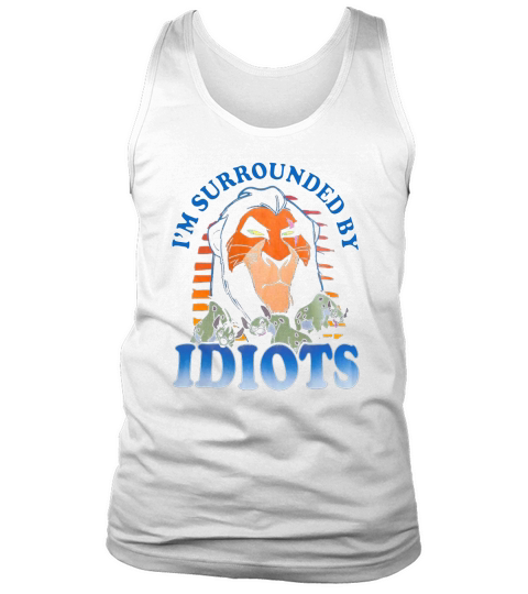 Lion King Scar Surrounded Tank Top Unisex