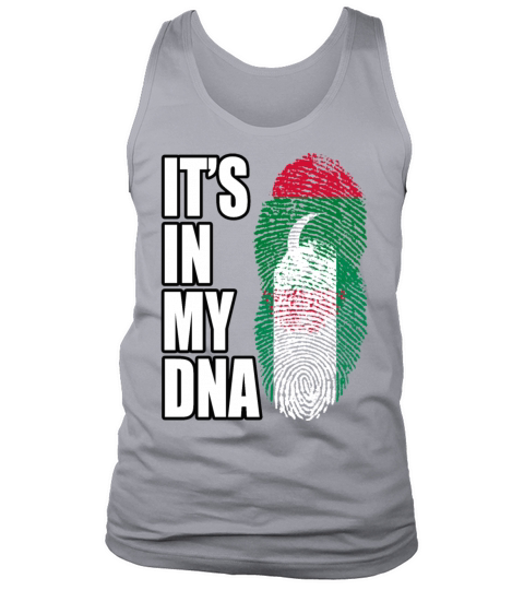 Maldivian And Nigerian Mix Heritage DNA Flag Tank Top Unisex