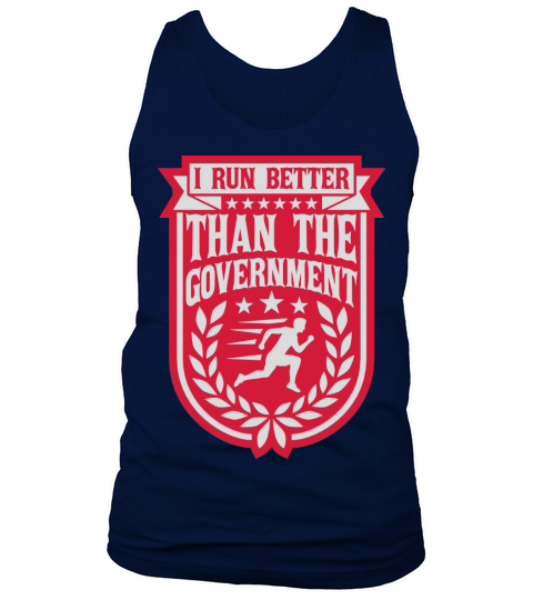 run better than government Tank Top Unisex