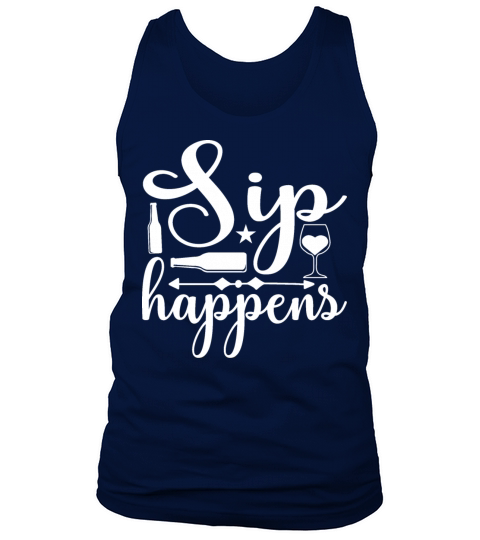 Sip Happens Tank Top Unisex
