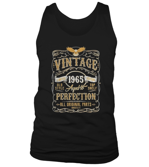 Vintage Aged 1965 Tank Top Unisex