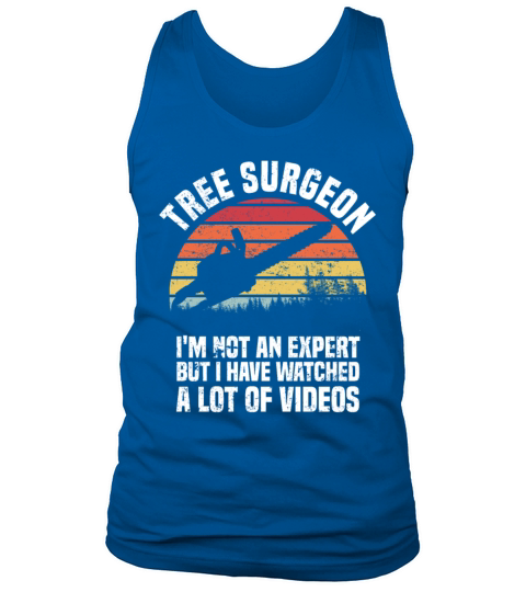 Vintage Lumberjack Funny Chainsaw Tree Surgeon Arb Tank Top Unisex