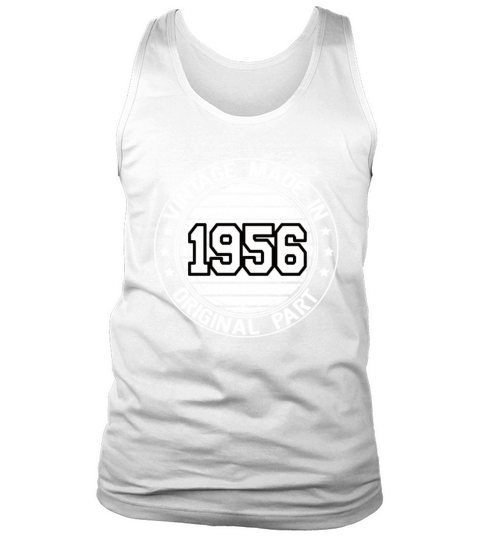 Vintage Made In 1956 Original Part Birthday 1956 Tank Top Unisex