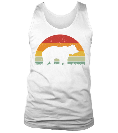 Vintage Retro Bear Vintage Bear Tank Top Unisex