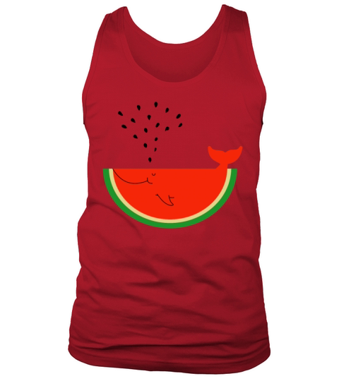 Watermelon Whale Tank Top Unisex