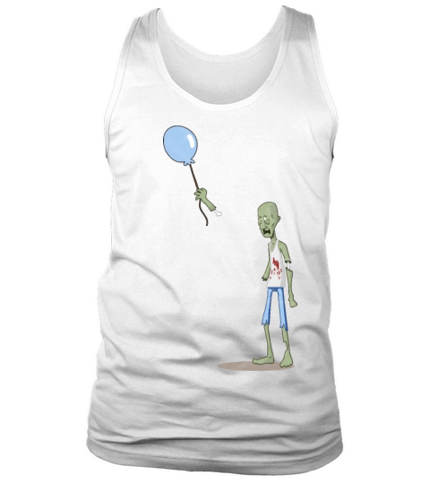 Zombie Balloon Funny Zombies Tank Top Unisex