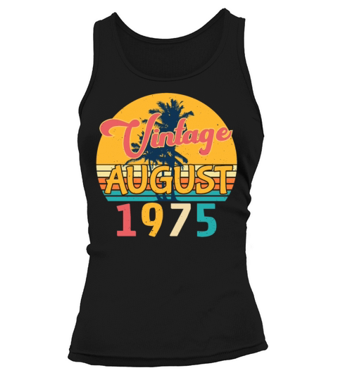 1975 August Vintage Tank top Woman
