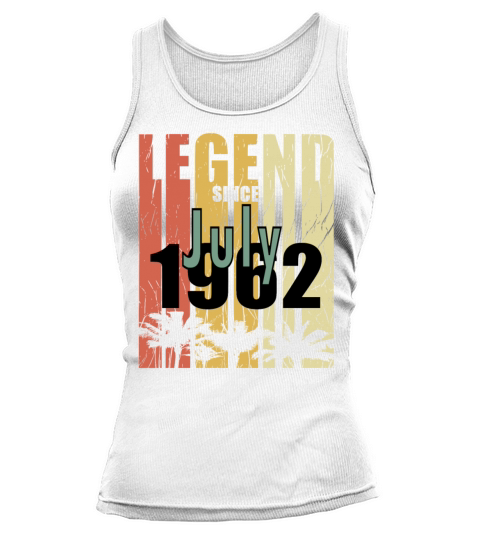 60 Years Legendary Since July 1962 Tank top Woman