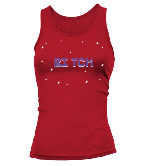 Bi tch Bisexual LGBTQ Bi Pride LGBT Girlfriend Tank top Woman