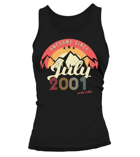 Birth Month July 2001 Tank top Woman