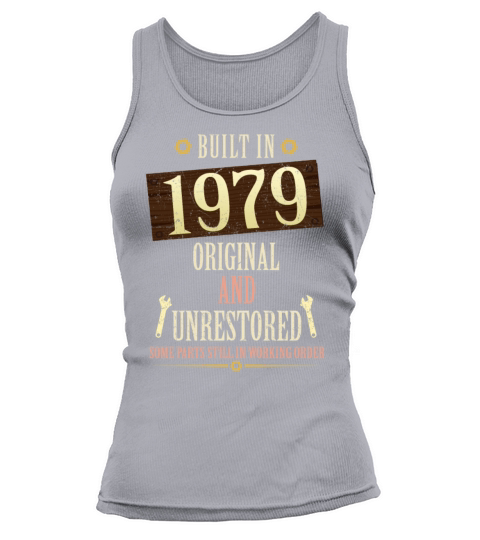 Built In The 1979 Original And Unrestored Tank top Woman