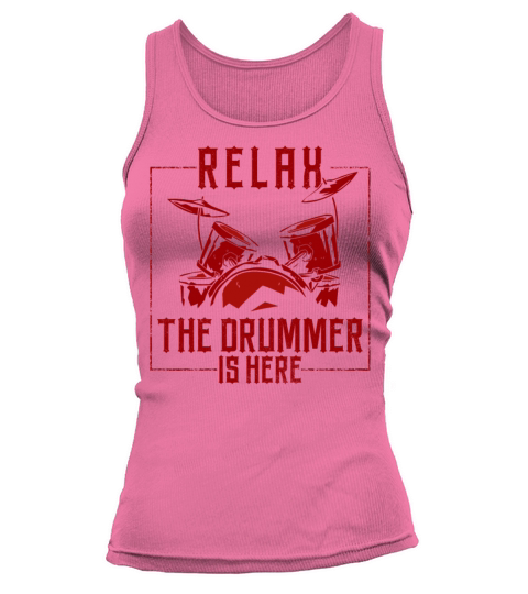 Drummer Drum Set Vintage Relax The Tank top Woman