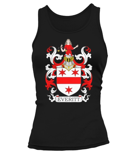 Everitt Coat of Arms I British Family Crests Tank top Woman