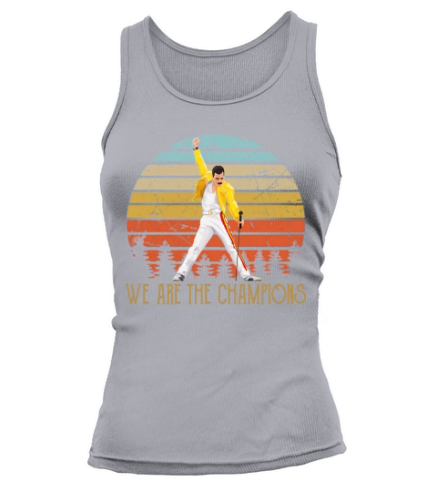 Freddie Mercurys We Are The Champion Vintage shirt Tank top Woman