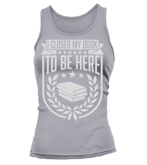 I closed my book Tank top Woman