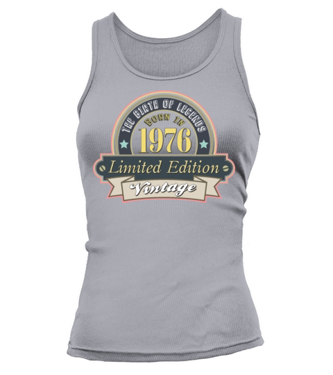 Idea for a gift to those who were born in 1976 Tank top Woman