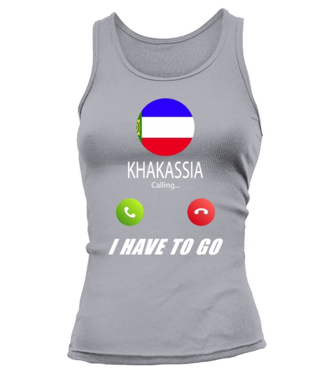 Khakassia is calling Is calling Flag Saying Tank top Woman