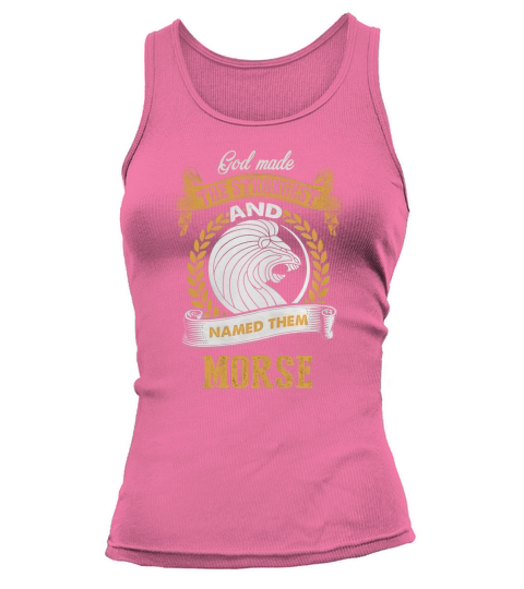 MORSE shirt, MORSE Family Name, MORSE Funny Name Gifts T Shirt Tank top Woman